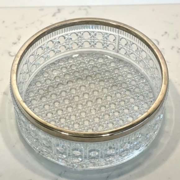 Windsor Silver and Clear Crystal Bowl